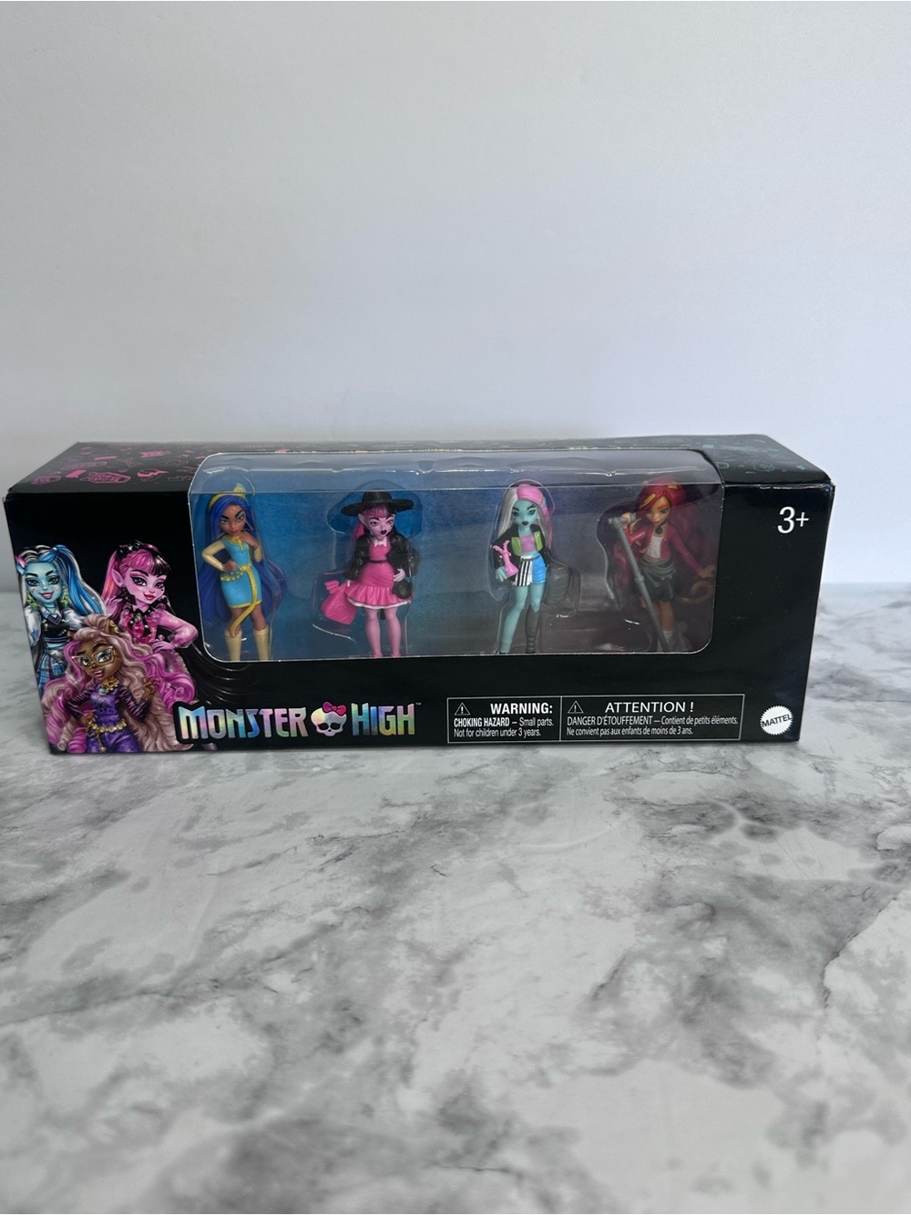 Monster High Mini Dolls 4-Pack Mattel 2025 New in Box M8005